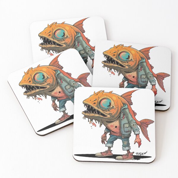 Item preview, Mutant Fish Boy by Ferzker designed and sold by Ferzker-Artist.