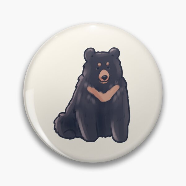 Item preview, Cute Black bear  designed and sold by Artofmayara.
