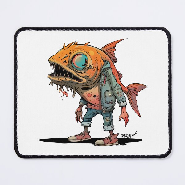 Item preview, Mutant Fish Boy by Ferzker designed and sold by Ferzker-Artist.