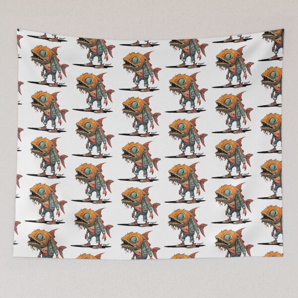 Item preview, Mutant Fish Boy by Ferzker designed and sold by Ferzker-Artist.