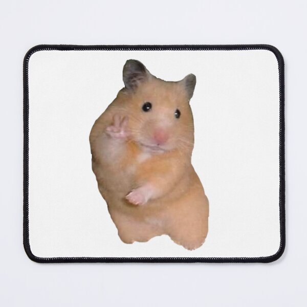 Item preview, Funny Peace Hamster Meme designed and sold by SateJamurr.