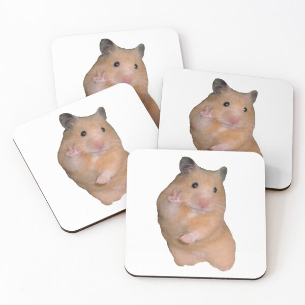 Item preview, Funny Peace Hamster Meme designed and sold by SateJamurr.