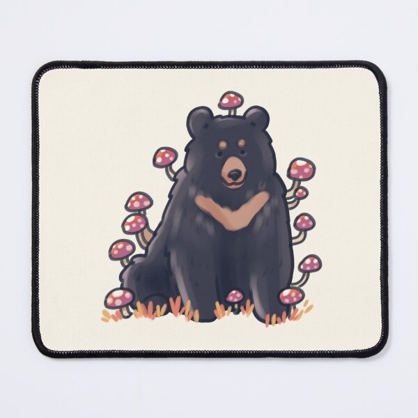 Item preview, Cute Black bear drawing designed and sold by Artofmayara.