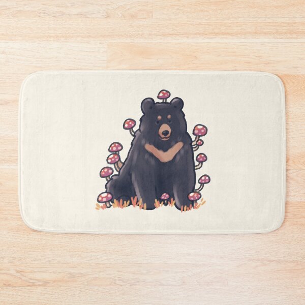 Item preview, Cute Black bear drawing  designed and sold by Artofmayara.