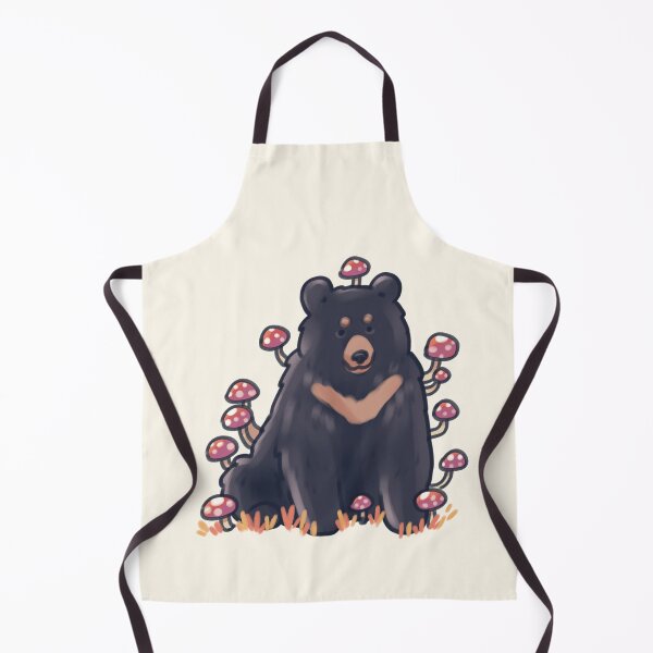Item preview, Cute Black bear drawing designed and sold by Artofmayara.