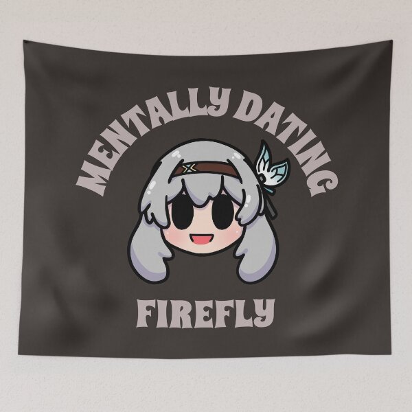 Artikelvorschau, Geistiges Dating Firefly Honkai Star Rail HSR Chibi Kopf Morcaworks entworfen und verkauft von Morcawork.