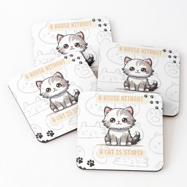 Item preview, A home without a cat is stiupid designed and sold by Wieczorek91.