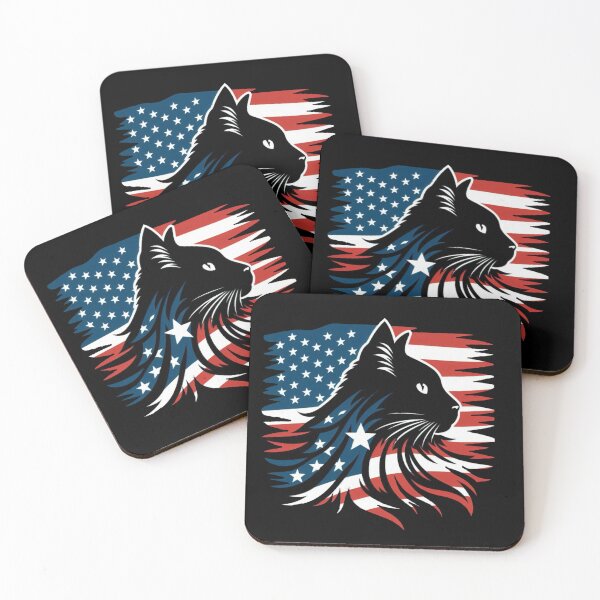 Item preview, American Pride Cat designed and sold by Myra365Art.