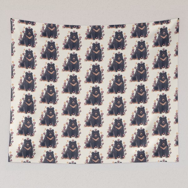 Item preview, Mushrooms Black bear   designed and sold by Artofmayara.