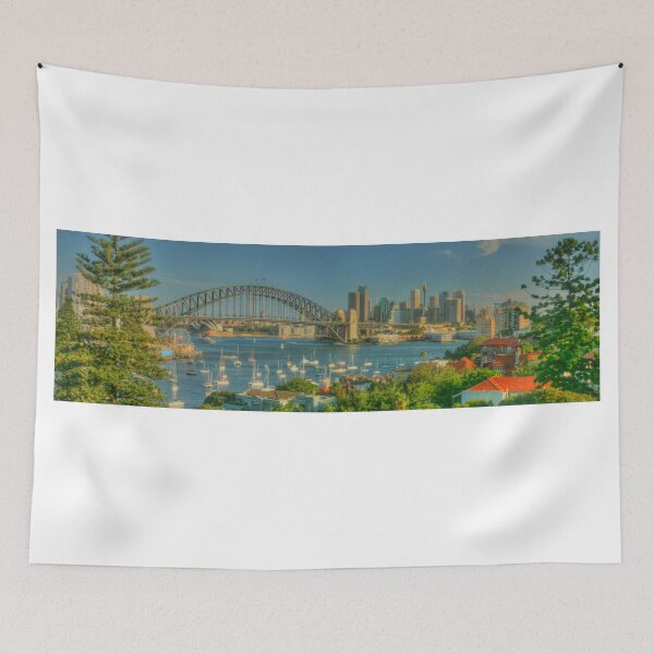 Item preview, Sunny Sydney Harbour pano 1 designed and sold by Michael Matthews.
