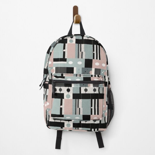 Item preview, Modern Minimalist Pastel Pattern with Bauhaus Touch designed and sold by santyj.