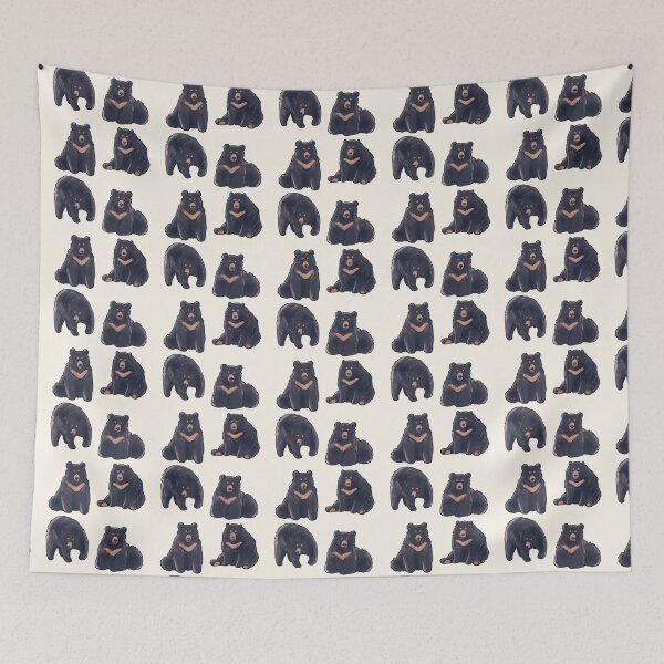 Item preview, Black bear pack designed and sold by Artofmayara.