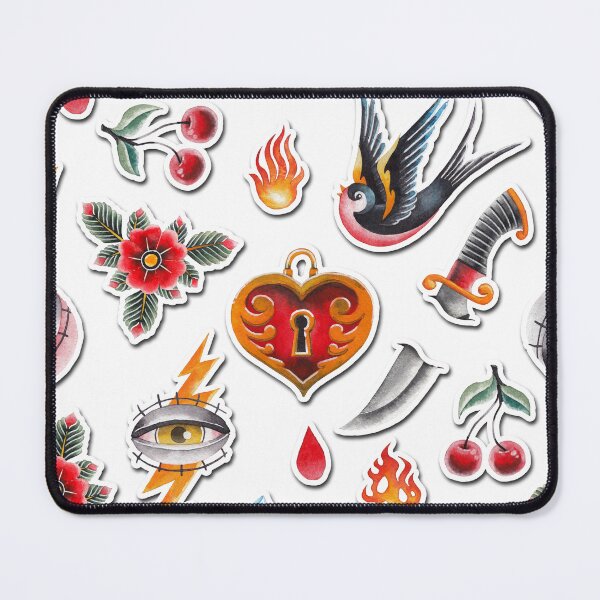 Item preview, Watercolor old school collection designed and sold by Ekaterina Glazkova.