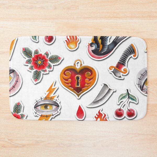 Item preview, Watercolor old school collection designed and sold by Ekaterina Glazkova.