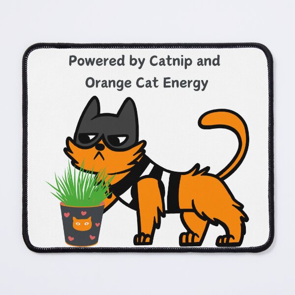 Item preview, Cute Funny Orange Ginger Cat Laying on Laptop designed and sold by Coldhand34.