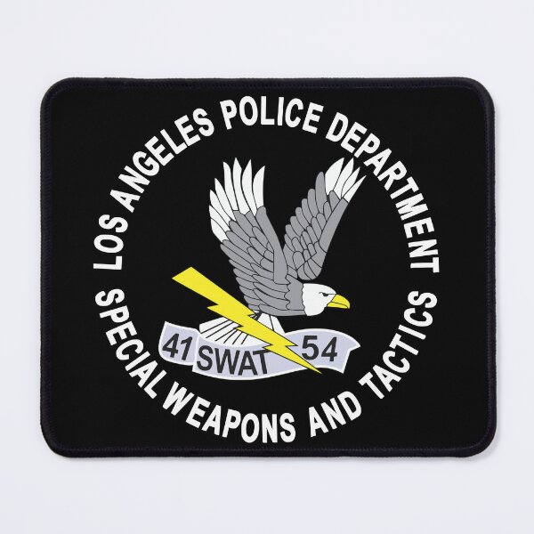 Item preview, Los Angeles Police Department LAPD Swat Unit Rescue designed and sold by miyazdesignart.