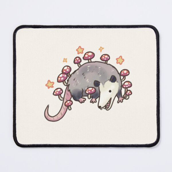 Item preview, Opossum and mushrooms designed and sold by Artofmayara.