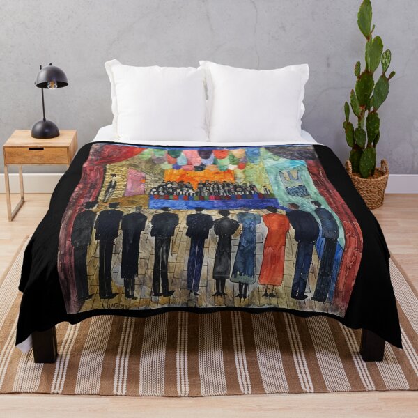 Item preview, Colorful Concert Crowd Watercolor Painting designed and sold by cligawtoloe.