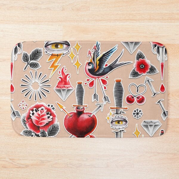 Item preview, Old school watercolor collection designed and sold by Ekaterina Glazkova.