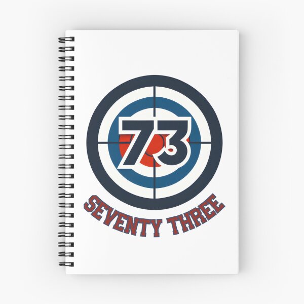 Item preview, Number 73 on a Target and Crosshairs. designed and sold by TirConnaill.