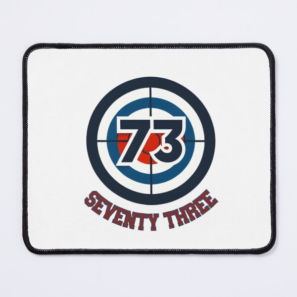 Item preview, Number 73 on a Target and Crosshairs. designed and sold by TirConnaill.