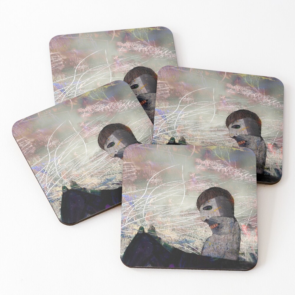 Item preview, Coasters (Set of 4) designed and sold by KnittedKitten.