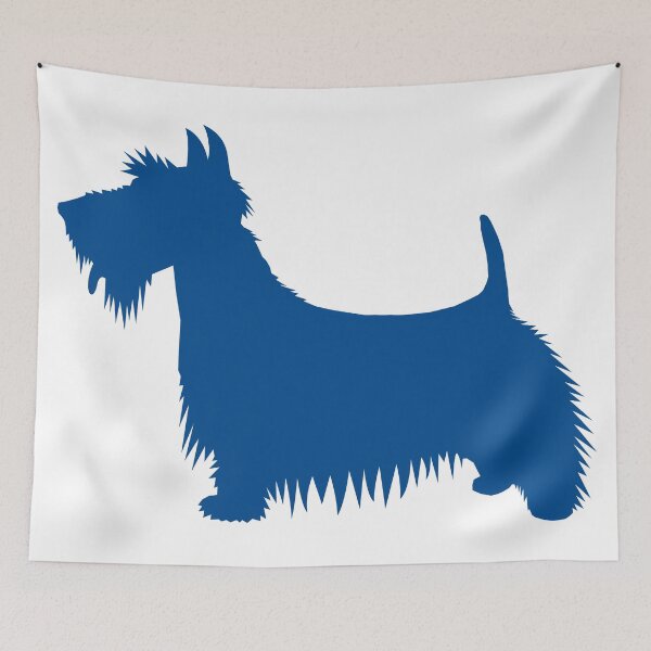 Item preview, Silhouette of a Scots Terrier dog designed and sold by Foundry88.