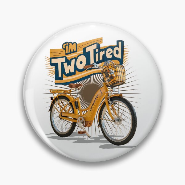 Item preview, Im two tired - Dirt biking - Gravel biking - E biking - Beach biking - Biking summer designed and sold by JansenGS.