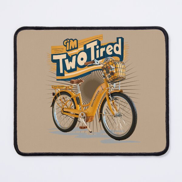 Item preview, Im two tired - Dirt biking - Gravel biking - E biking - Beach biking - Biking summer designed and sold by JansenGS.