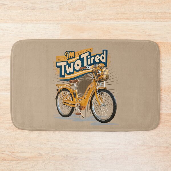 Item preview, Im two tired - Dirt biking - Gravel biking - E biking - Beach biking - Biking summer designed and sold by JansenGS.