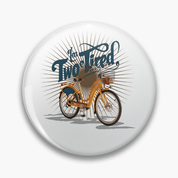Item preview, Im two tired - Dirt biking - Gravel biking - E biking - Beach biking - Biking summer designed and sold by JansenGS.