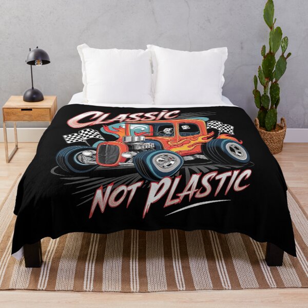 Item preview, Classic not plastic - Hot rod oldschool - Oldschool automobile - smokin' hot rod - American oldschool designed and sold by JansenGS.