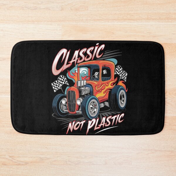 Item preview, Classic not plastic - Hot rod oldschool - Oldschool automobile - smokin' hot rod - American oldschool designed and sold by JansenGS.