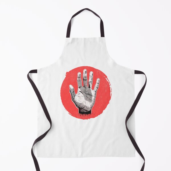 Item preview, Hand of a climber injured fingers logo emblem retro vintage style designed and sold by Bouldershop.