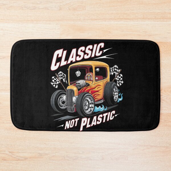 Item preview, Classic not plastic - Hot rod oldschool - Oldschool automobile - smokin' hot rod - American oldschool designed and sold by JansenGS.