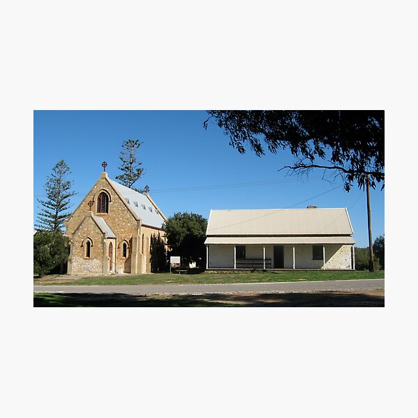 Item preview, St Peter's Catholic Church and Presbytery, Greenough, Western Australia designed and sold by Elizabeth Sheppard.