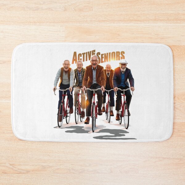 Item preview, Pedaling through - Active seniors - seniors cycling designed and sold by JansenGS.