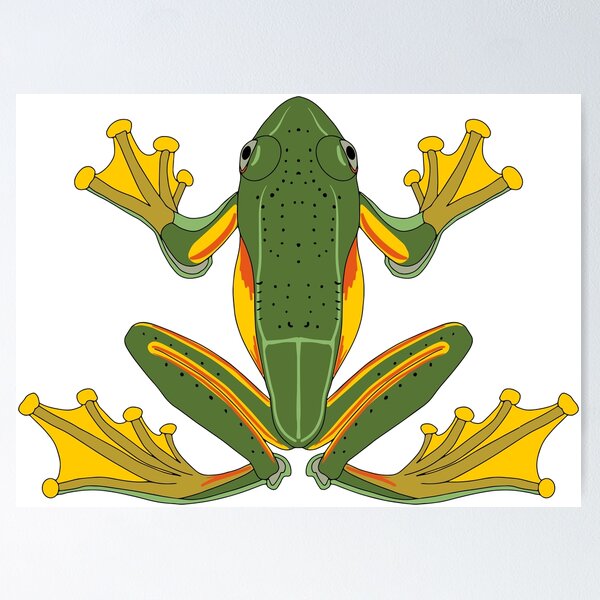 Item preview, Tree Frog designed and sold by RealEstateFiend.