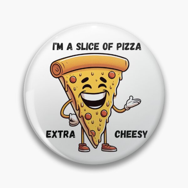 Item preview,   Cheesy Dad Joke Slice of Pizza designed and sold by InklingIris.