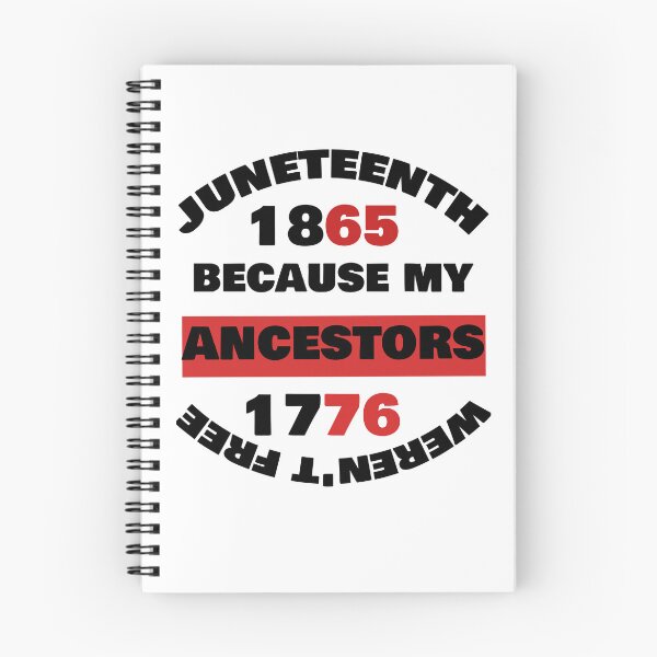 Item preview, Juneteenth 1865 Because My Ancestors 1776 Weren't Free T-shirt/Hoody/Phone Case designed and sold by justforyou2024.