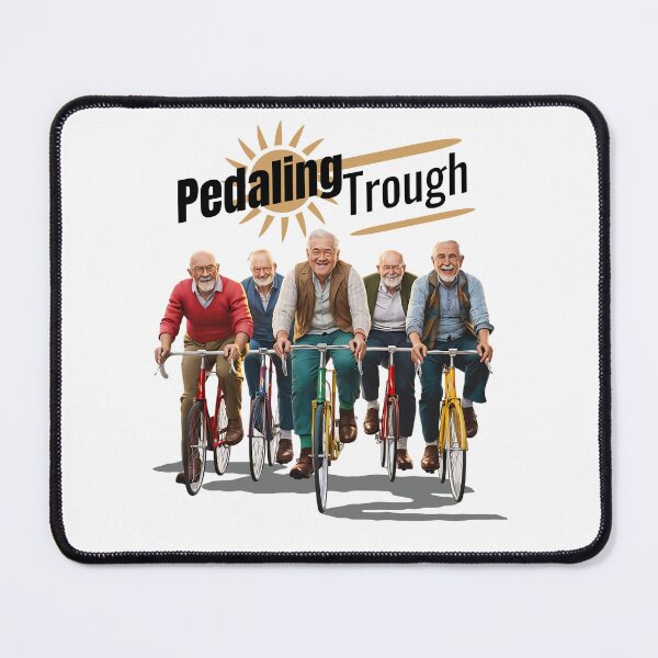 Item preview, Pedaling through - Active seniors - seniors cycling designed and sold by JansenGS.