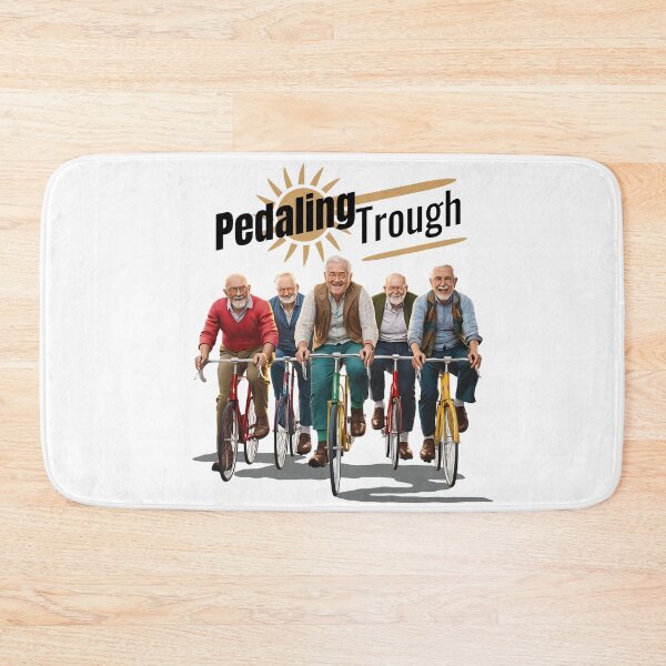 Item preview, Pedaling through - Active seniors - seniors cycling designed and sold by JansenGS.