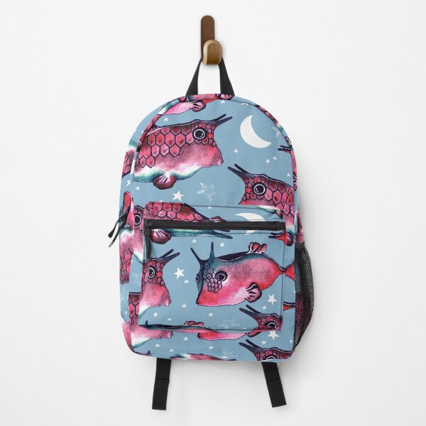Item preview, Boxfish, Pink on blue background designed and sold by Alex Blud.