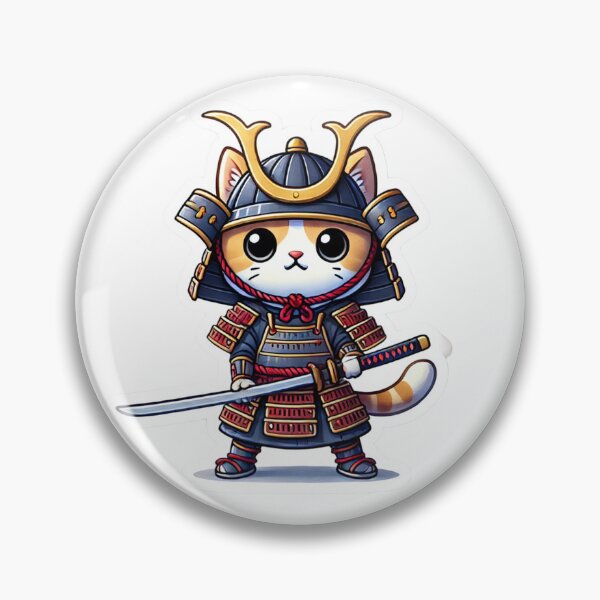 Item preview, Samurai Kitten Hero designed and sold by NhongPorchi.