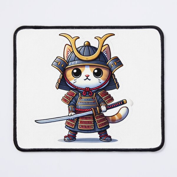 Item preview, Samurai Kitten Hero designed and sold by NhongPorchi.