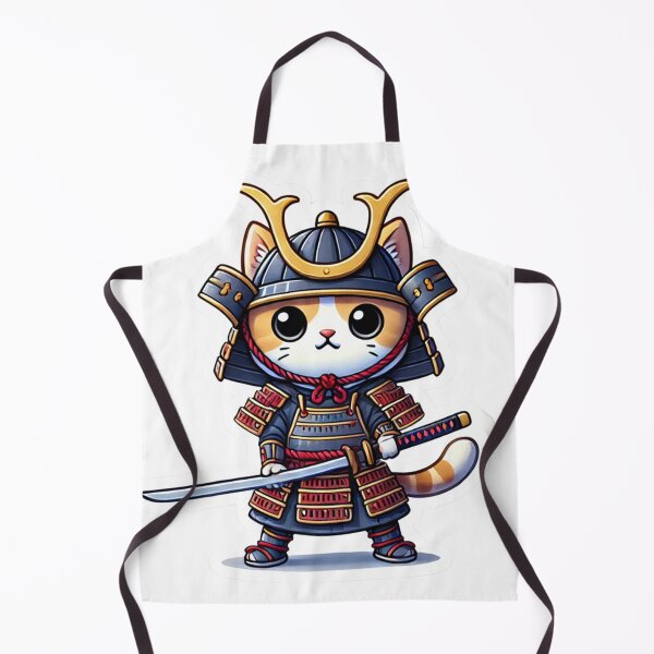Item preview, Samurai Kitten Hero designed and sold by NhongPorchi.