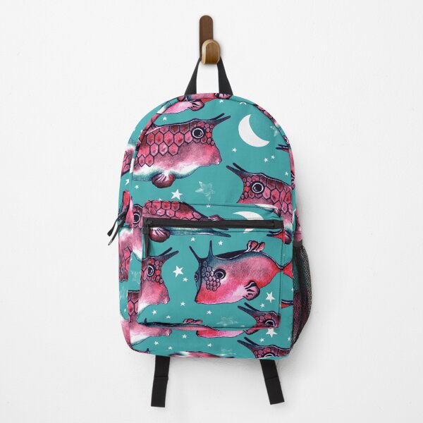 Item preview, Boxfish, Pink on turquoise background designed and sold by Alex Blud.