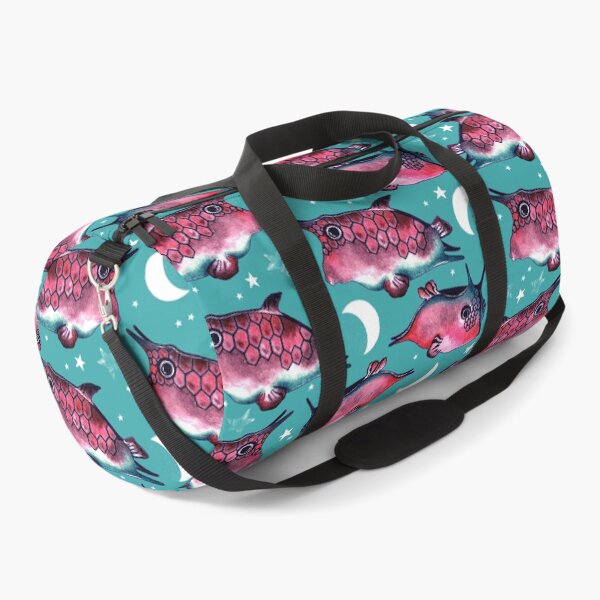 Item preview, Boxfish, Pink on turquoise background designed and sold by Alex  Blud.