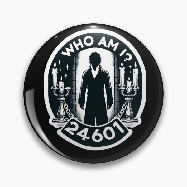 Item preview, Les Miserables Who Am I? 24601 designed and sold by ArtfulDodger9.