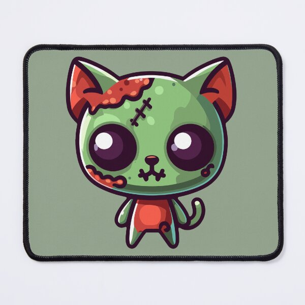 Item preview, Zombie cat designed and sold by Monkey-Bar.
